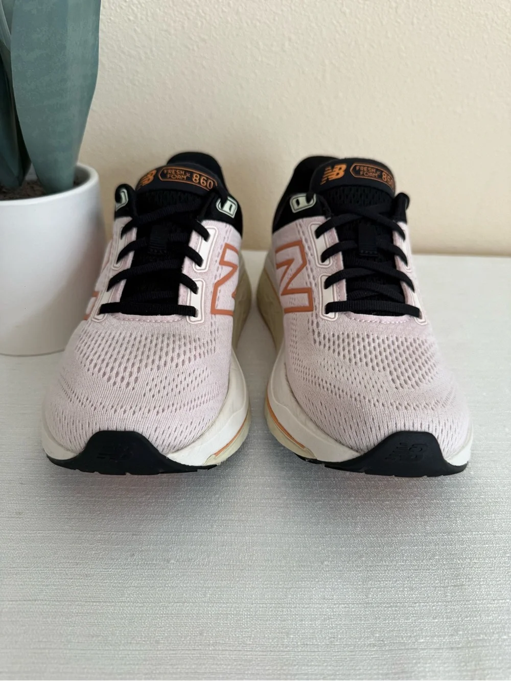 New Balance light pink